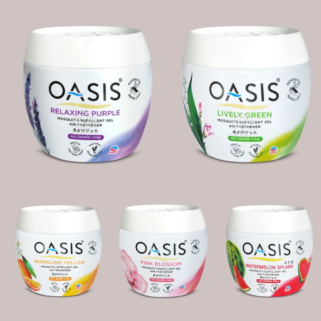 Sáp thơm đuổi muỗi OASIS (Nhiều lựa chọn hương)