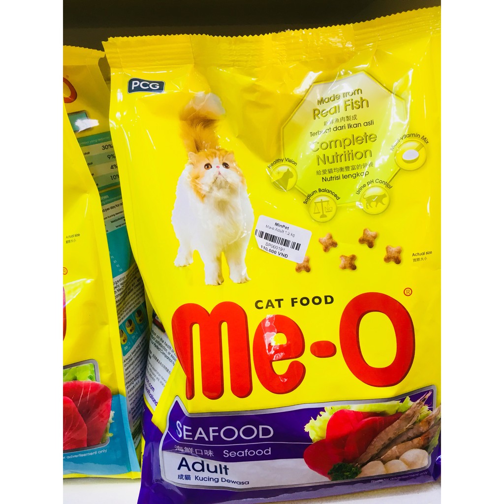 Thức Ăn Cho Mèo Me-O Gói 1,2kg