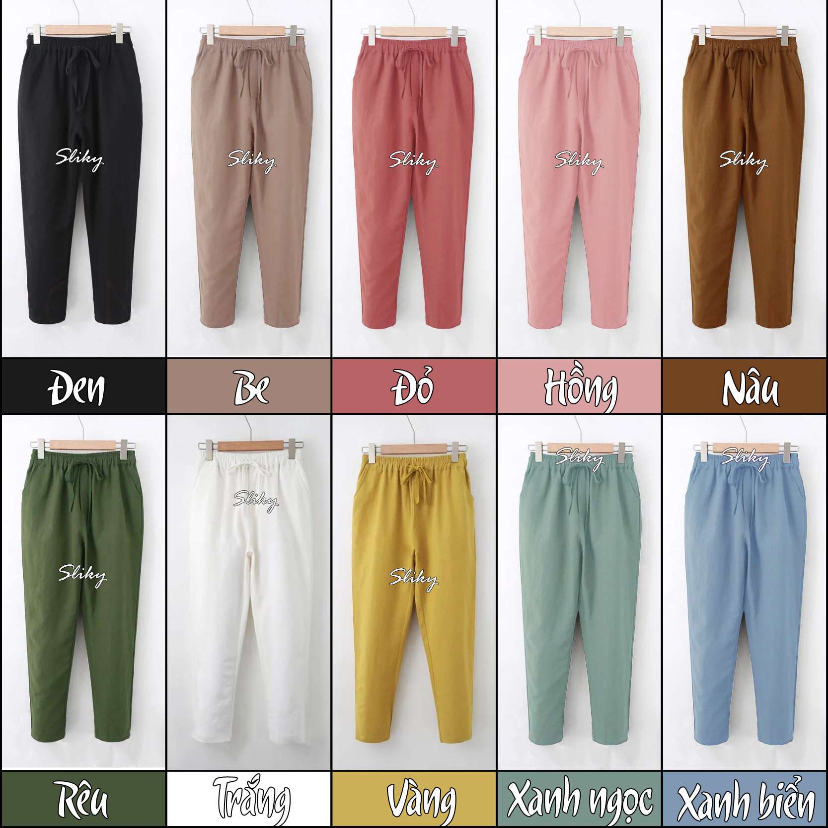 QUẦN ĐŨI NỮ BAGGY - Hàn quốc - SIÊU HÓT - QD01