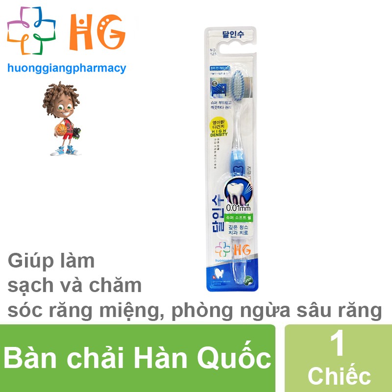 Bàn Chải Đánh Răng Hàn Quốc NO126 (Giao Mầu Ngẫu Nhiên)