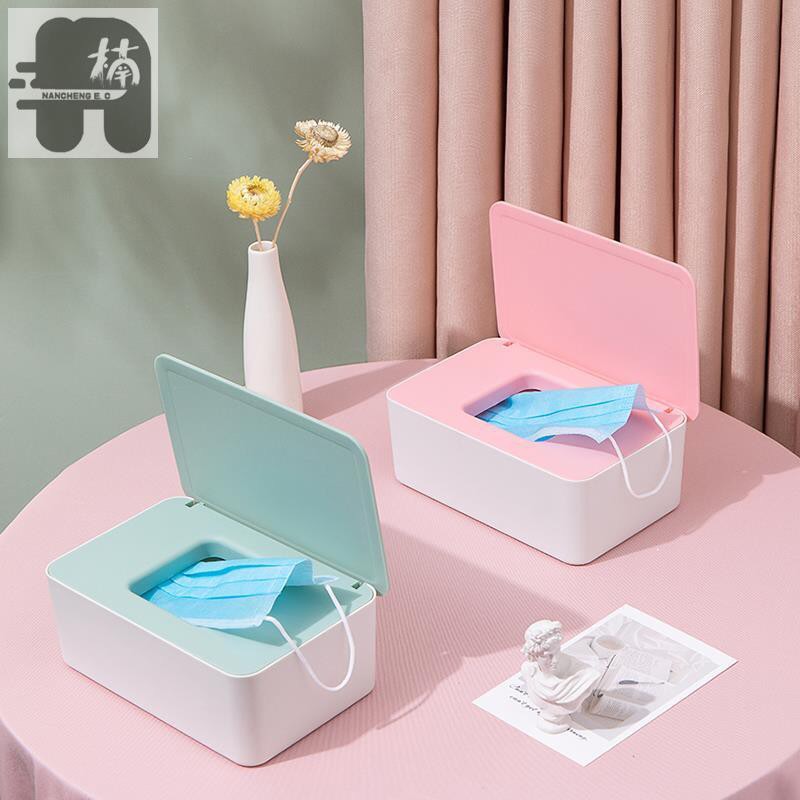 Hộp đựng khẩu trang - giấy ăn để bàn