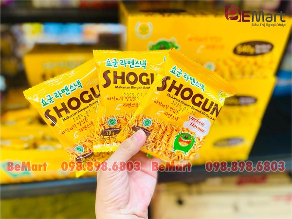 SNACK MÌ ĂN SỐNG SHOGUN HÀN QUỐC