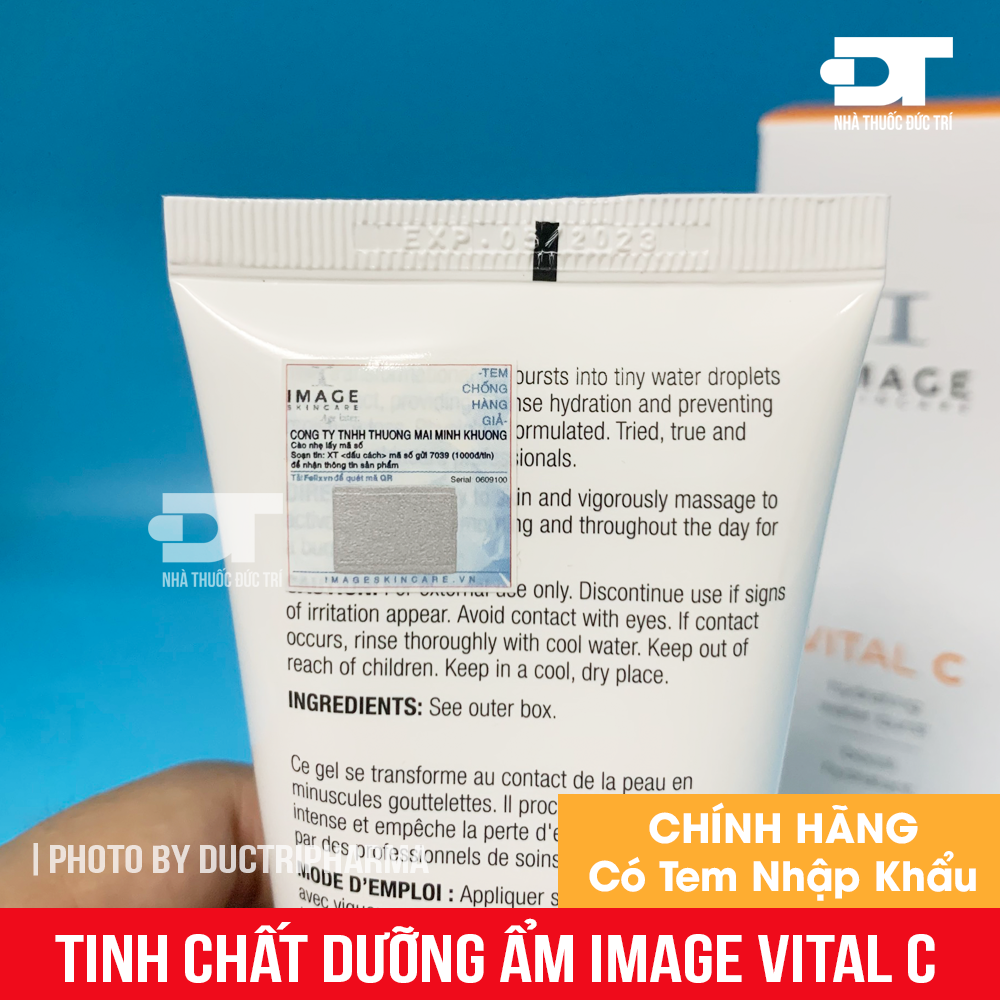 Tinh chất dưỡng ẩm IMAGE VITAL C HYDRATING WATER BURST (59ml)