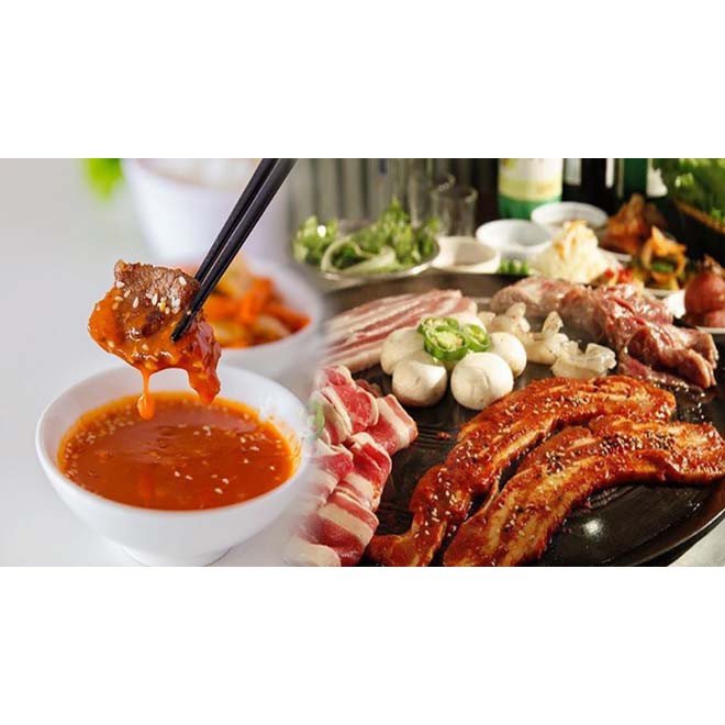 Tương trộn chấm thịt Hàn Quốc Ssamjang hộp 500g