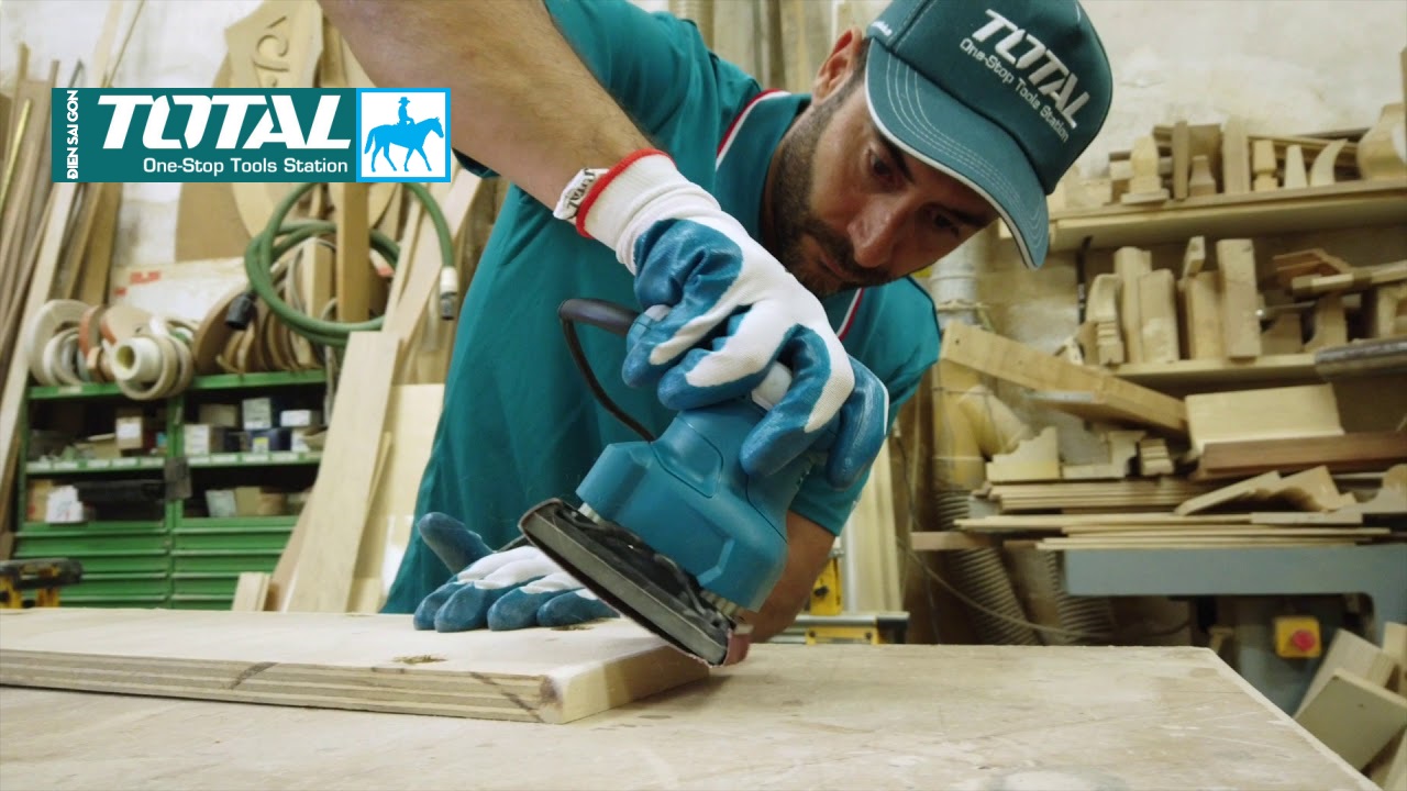 Máy chà nhám tròn 125mm 320W Total TF2031256