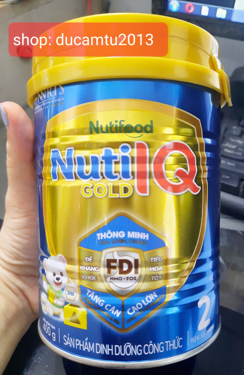 Sữa bột Nuti IQ gold số 2 400g