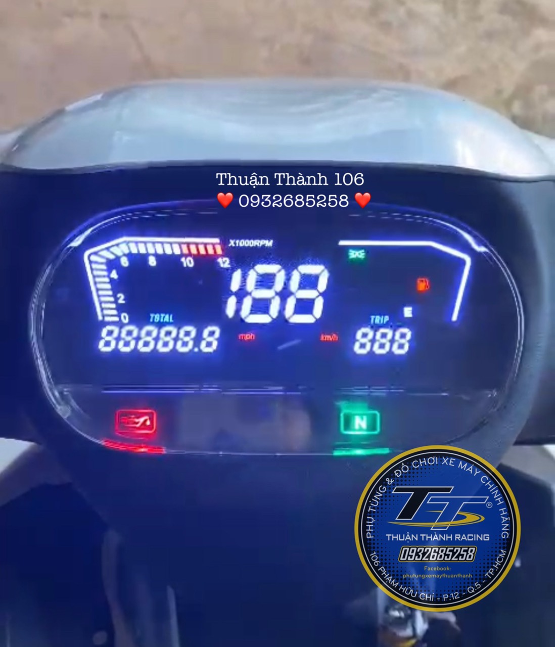Đồng hồ Yaz - Yaz125