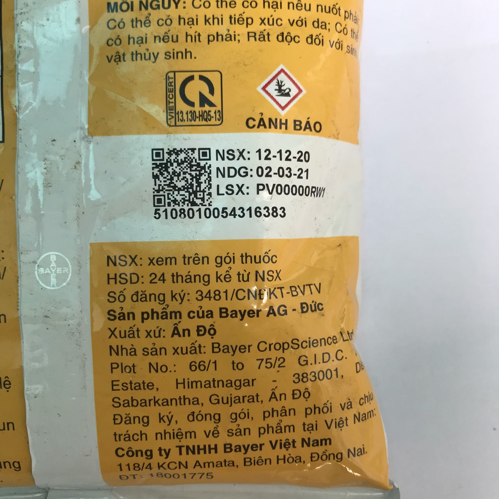 Trừ bệnh sương mai MELODY DUO 66.75WP 100gr