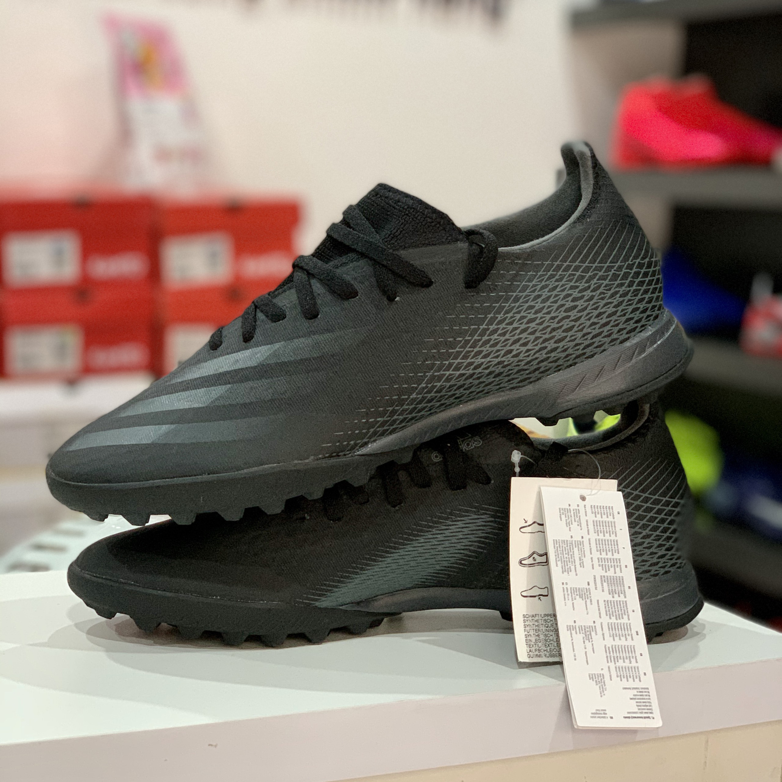 Giày đá bóng Adidas X Ghosted.3 TF EH2835 Core Black/Grey Six/Core Black
