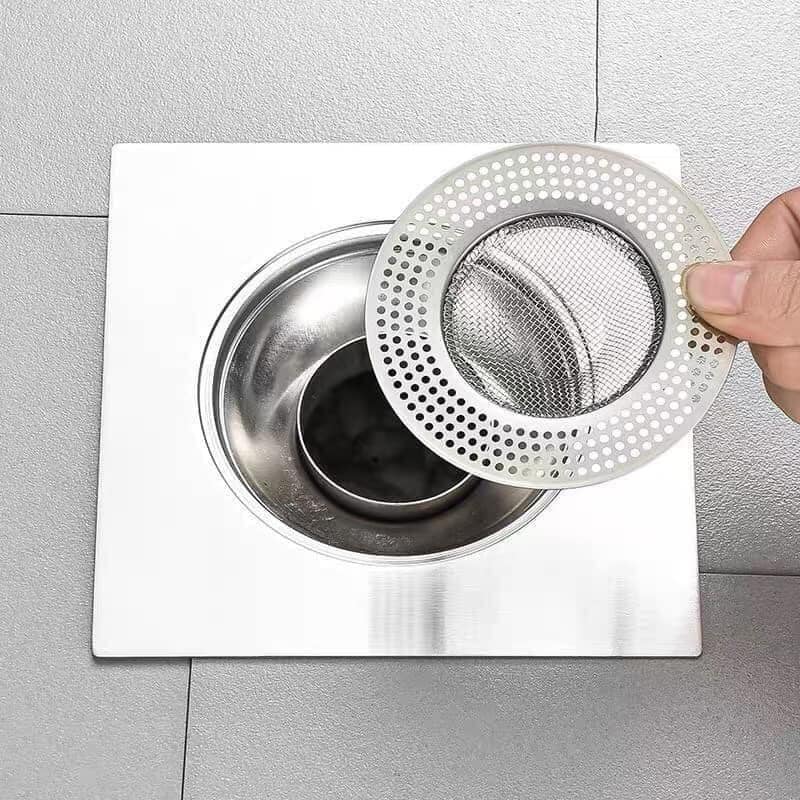 KHAY LƯỚI LỌC RÁC BỒN RỬA, NẮP CỐNG THOÁT NƯỚC DẠNG LƯỚI INOX TIỆN DỤNG