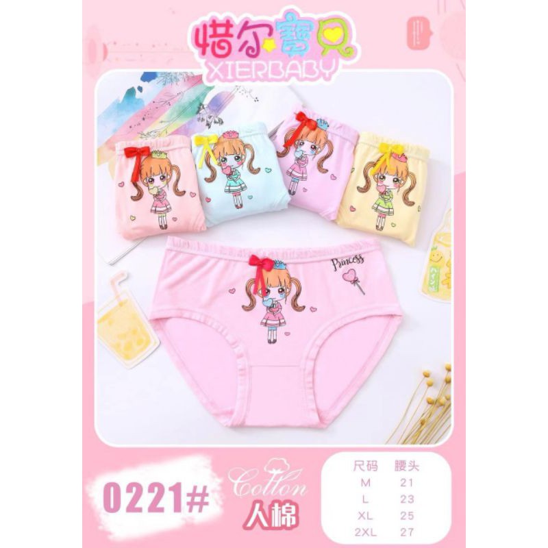 quần chip tam giác cho bé gái