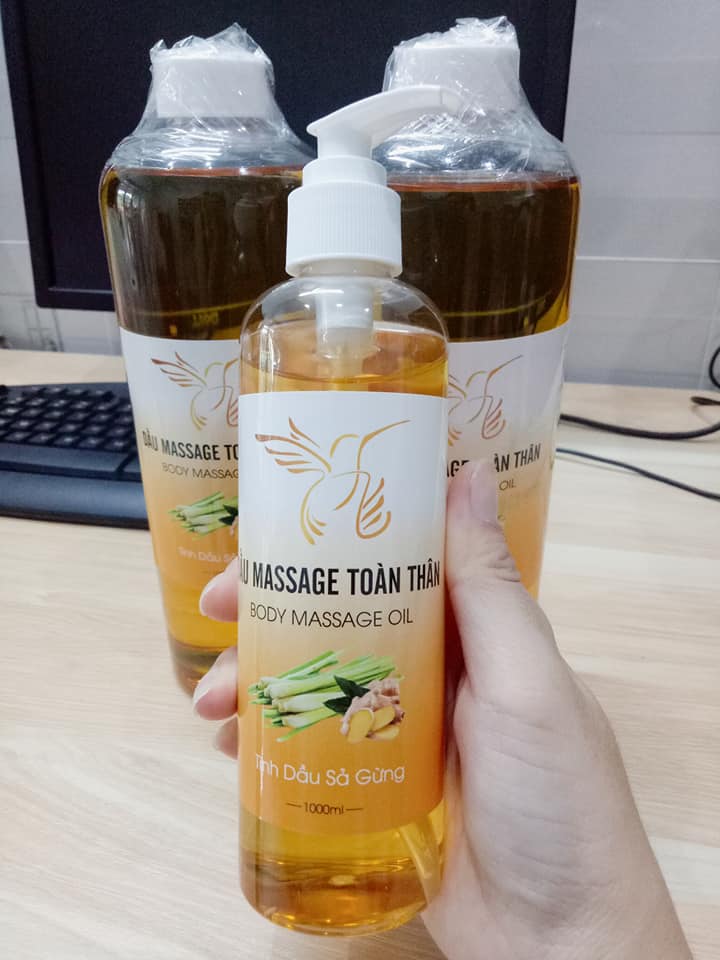 Dầu massage gừng 250ml