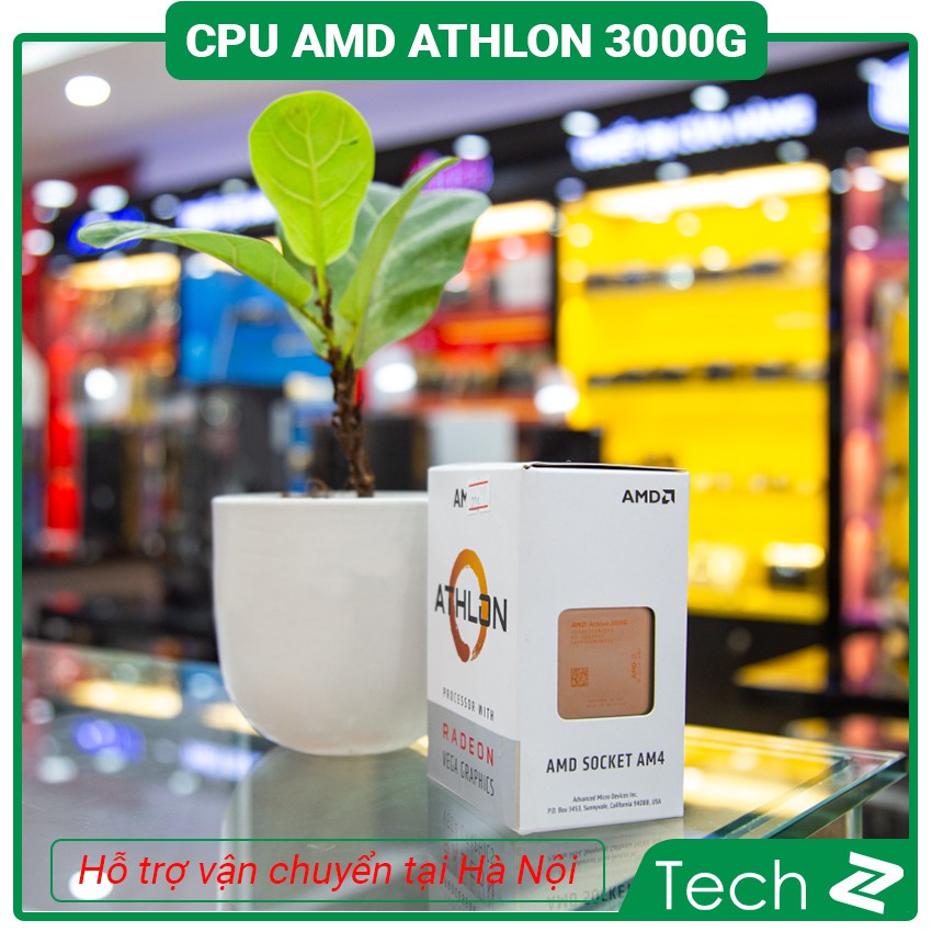 Bộ vi xử lý AMD Athlon 3000G New Box Bảo Hành 3 Năm