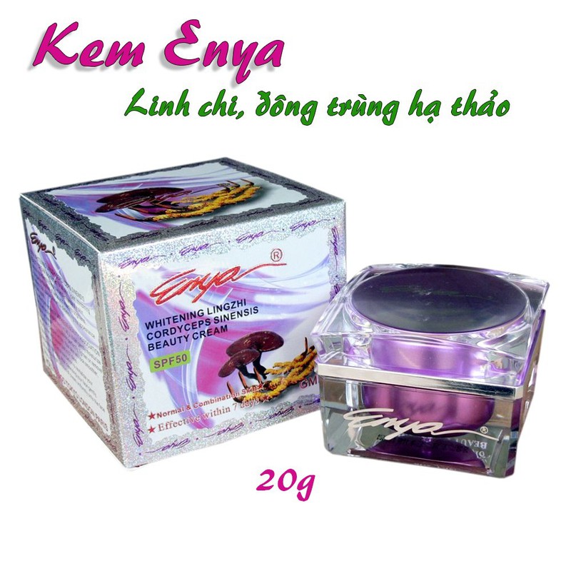 Kem Enya linh chi đông trùng hạ thảo
