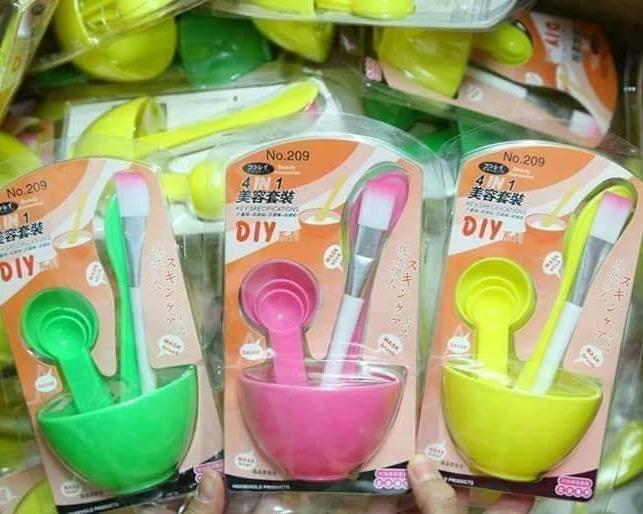 Bộ chén trộn mặt nạ 6 món