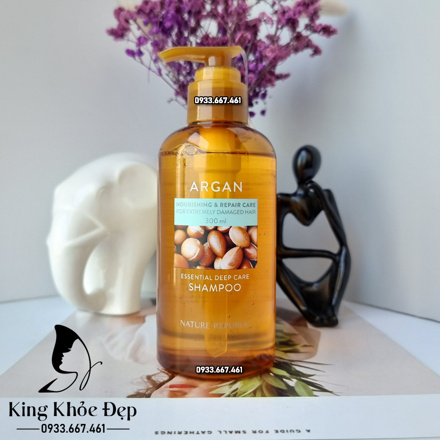 [HCM]Dầu Gội Nature Republic Argan Essential Deep Care Shampoo