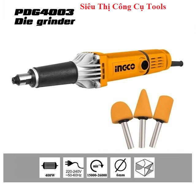 Máy mài khuôn 400w ingco pdg4003