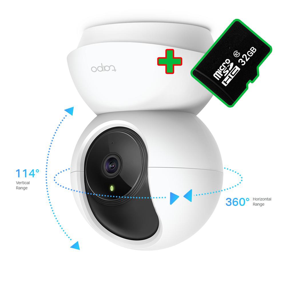[HCM]Combo camera TP-Link TAPO C200 2.0 full hd 1080 + thẻ nhớ 32gb