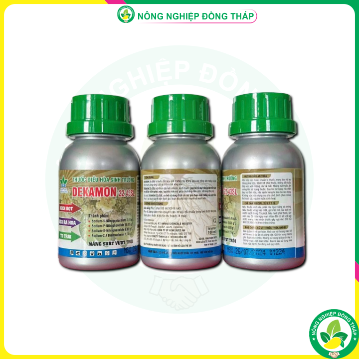 Điều Hòa Sinh Trưởng DEKAMON 22.43SL Kích Đọt – Siêu Ra Hoa – To Trái – Năng Suất Vượt Trội (Chai 100ml)