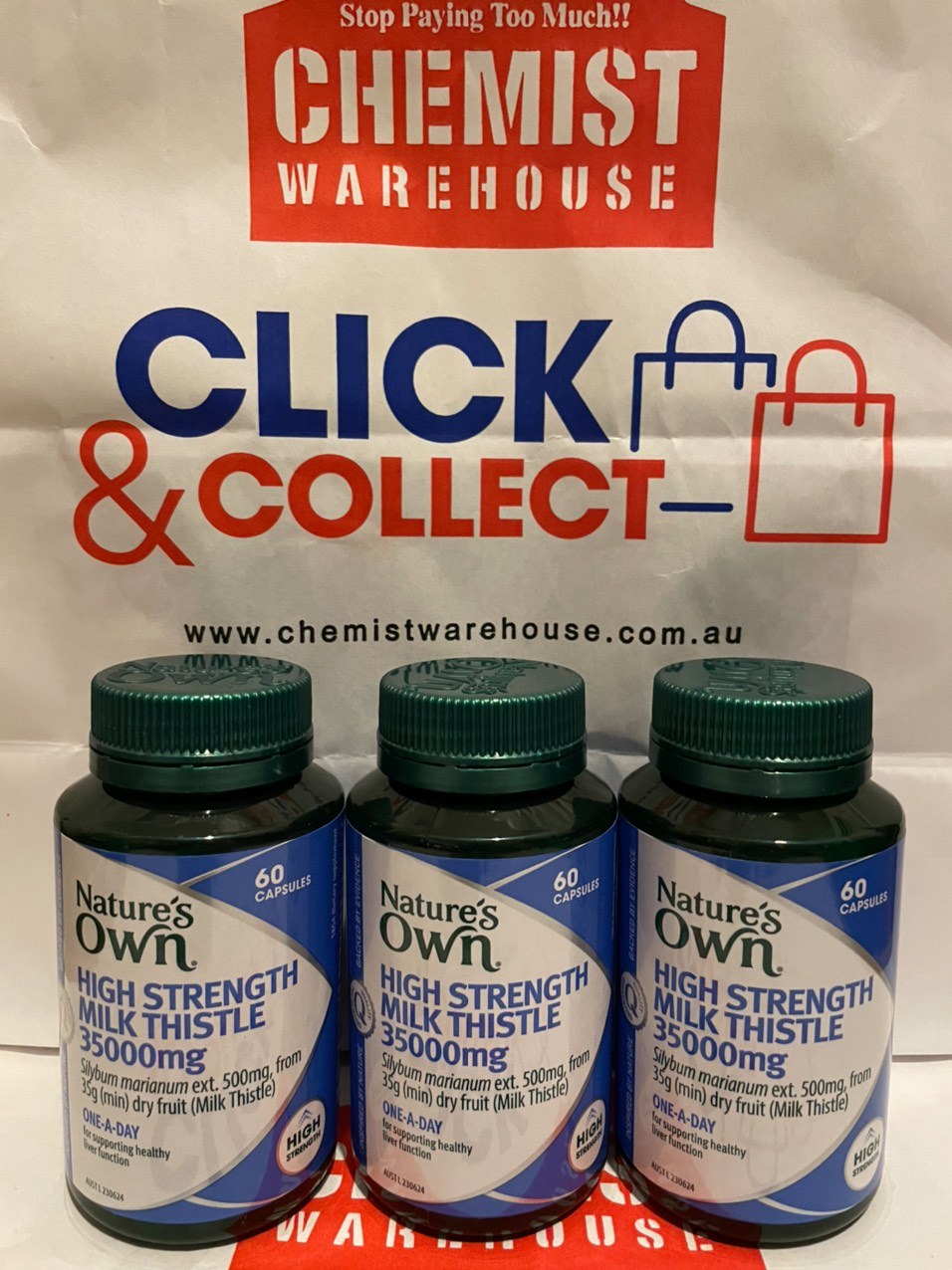 Nature's Own High Strength Milk Thistle 35000mg