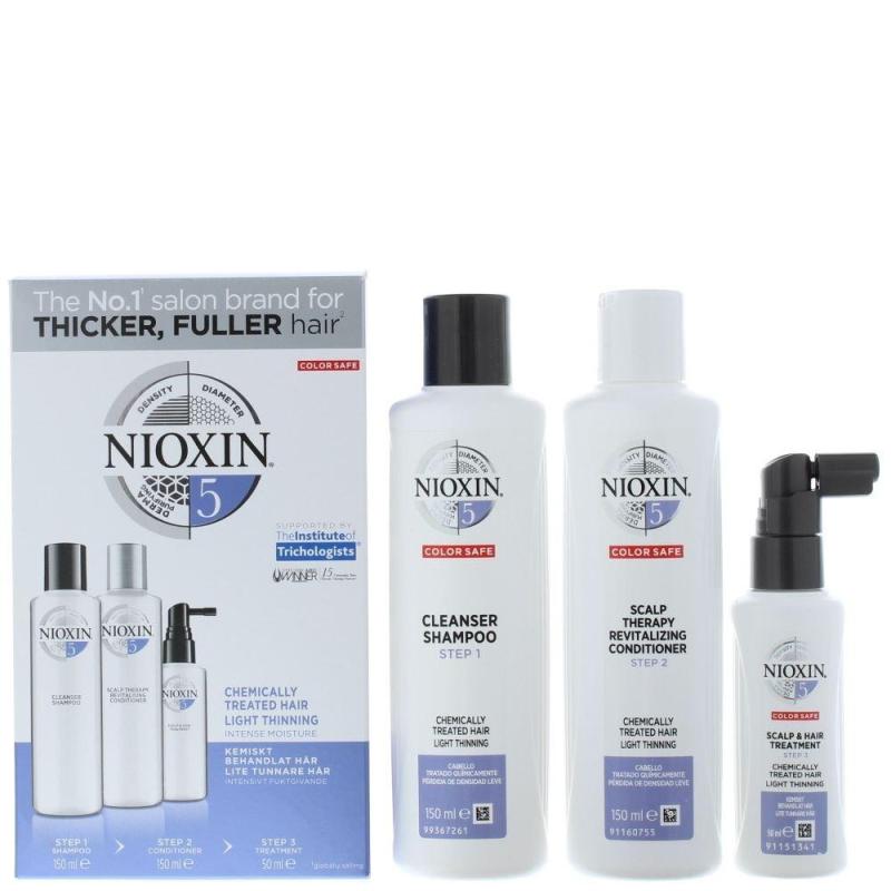 Bộ dầu gội Nioxin TrialKit chống rụng tóc System 5 150ml/150ml/50ml 2019 giá rẻ