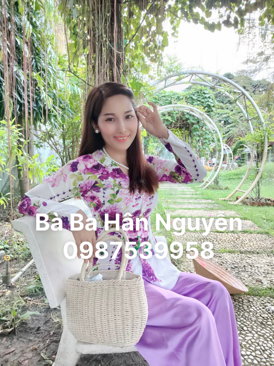 BÀ BA LỤA IN (ÁO LẺ)