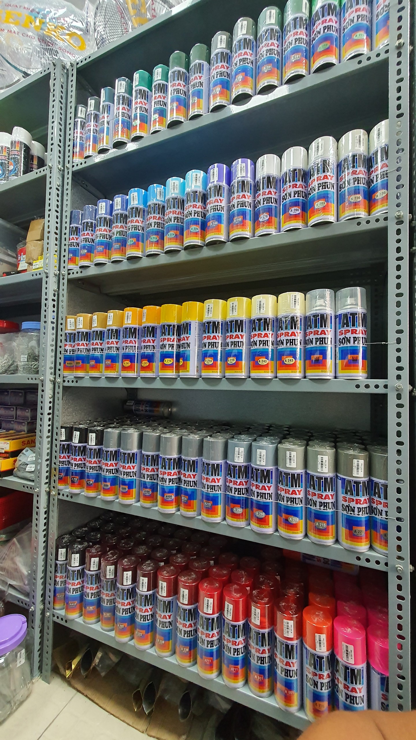 Sơn xịt ATM Xanh lá Apple (A217) 400ml