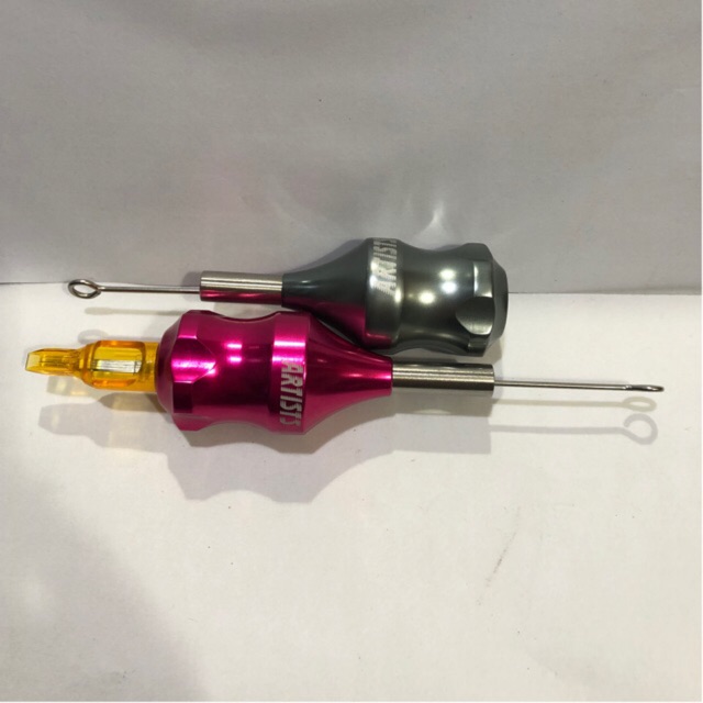 Tay cầm chuyển kim thường sang kim đầu đạn,kim xăm máy pen(phát màu ngẫu nhiên )