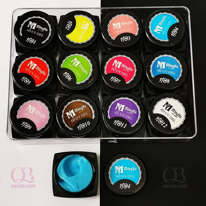 Gel vẽ móng 4D (gel nặn hoa) không cần lưu huỳnh