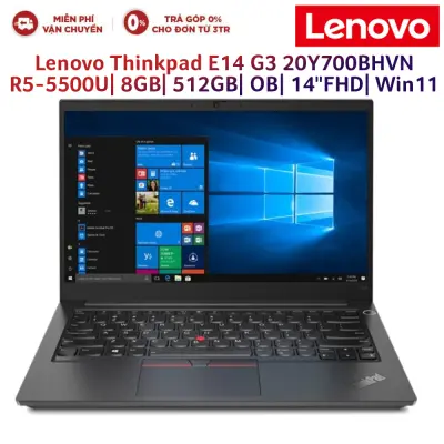 Laptop Lenovo Thinkpad E14 G3 20Y700BHVN R5-5500U| 8GB| 512GB| OB| 14