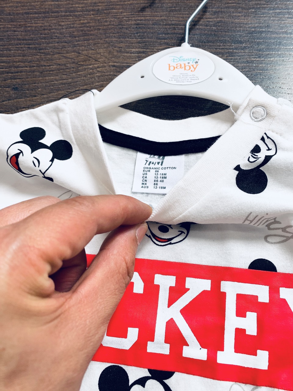 Bộ HM Mickey bé trai cotton cho bé 1-5 tuổi