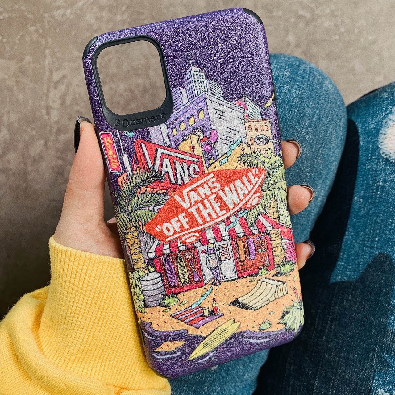 Ốp Lưng Da IMD The House x Shoes Vans