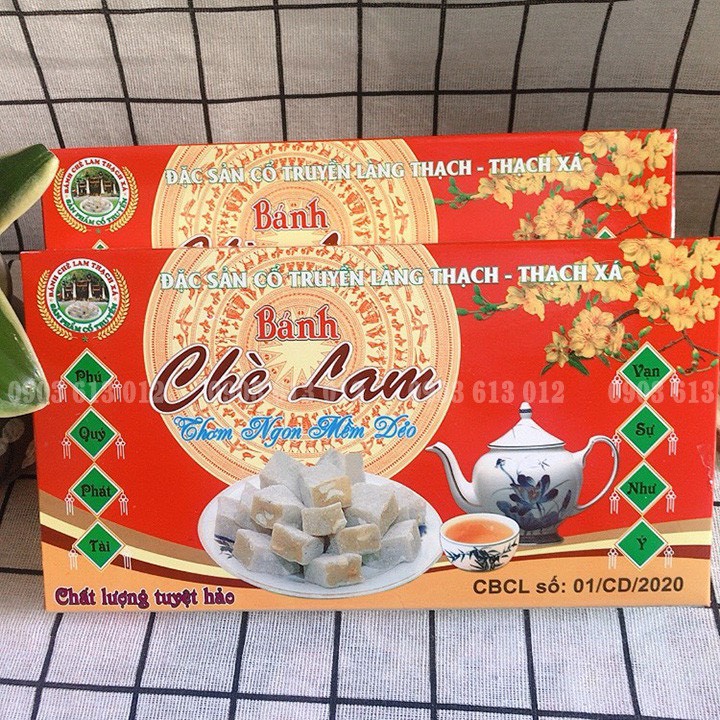 Chè lam dừa khô - Bánh chè lam đặc biệt