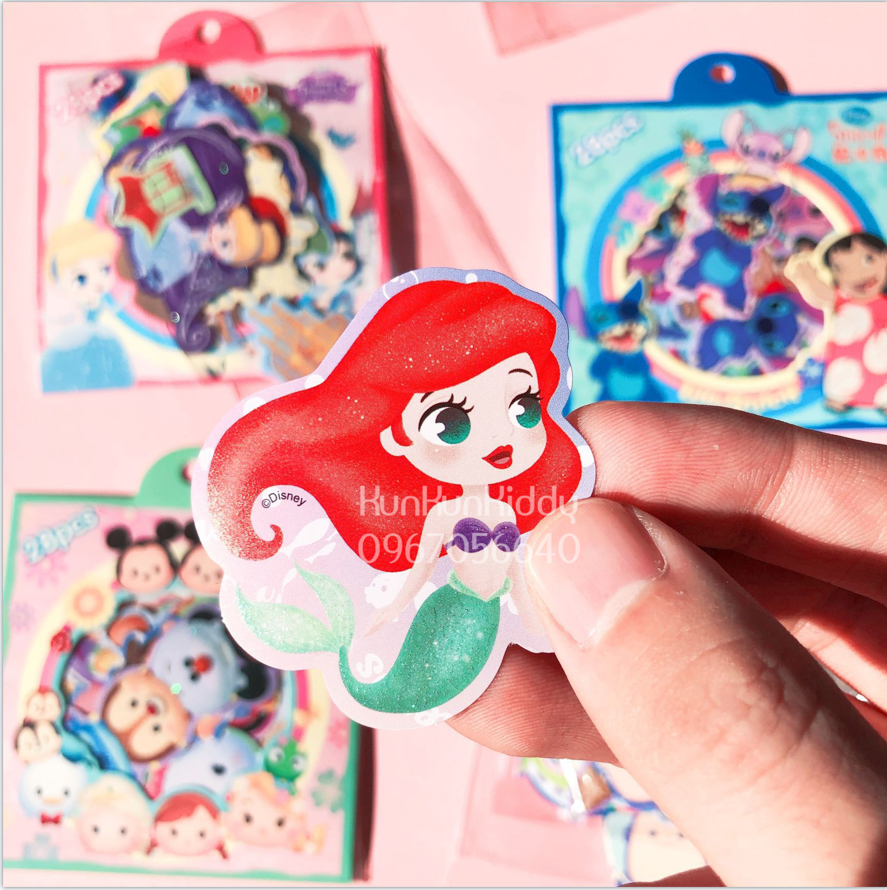 Sticker Disney bản to trang trí cho bé