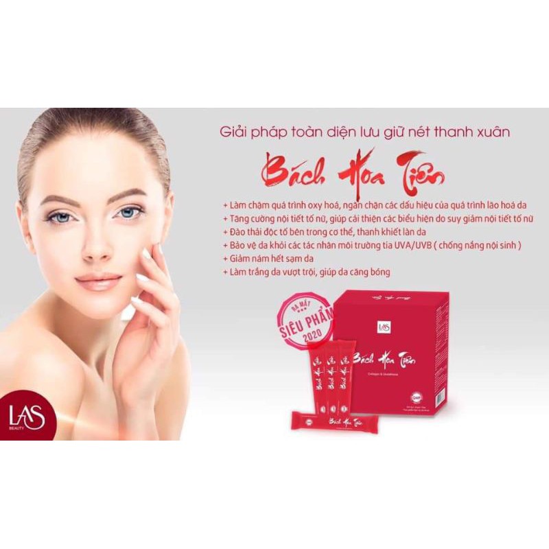 BÁCH HOA TIÊN LAS BEAUTY ĐẸP DA [CHÍNH HÃNG]
