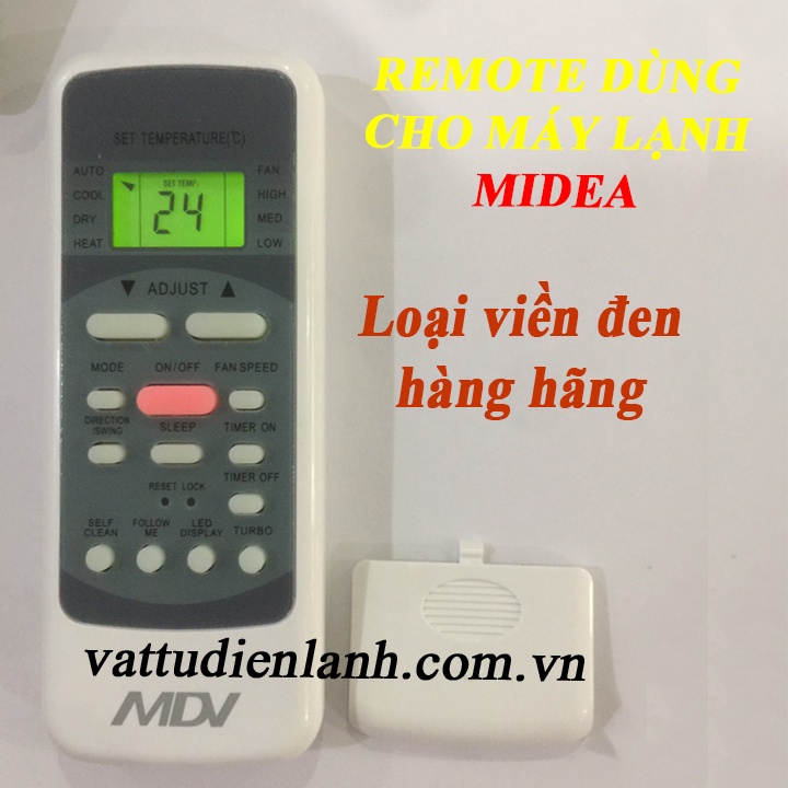 Remote điều khiển điều hòa dành cho máy lạnh Midea