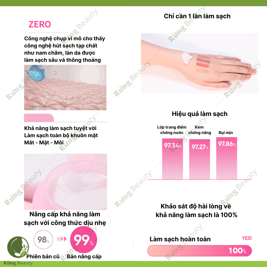 SÁP TẨY TRANG BANILA CO CLEAN IT ZERO #Cleansing_palm_original 100ML/180ML