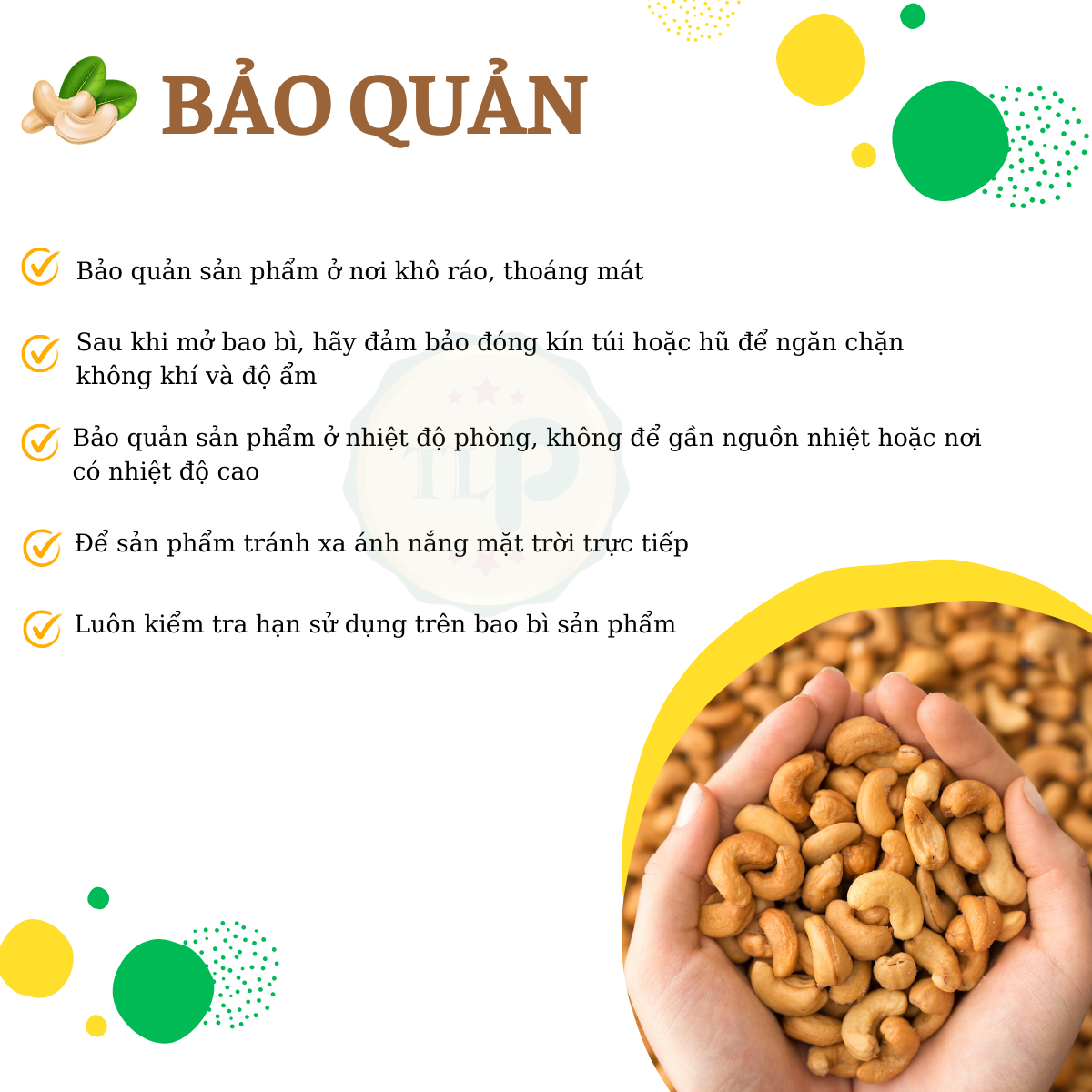 HẠT ĐIỀU XẾP HOA TÂN LỘC PHÁT