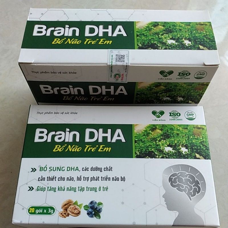 Cốm trí não G Brain - Hỗ trợ bổ sung DHA, các Vitamin hỗ trợ phát triển não bộ cho trẻ