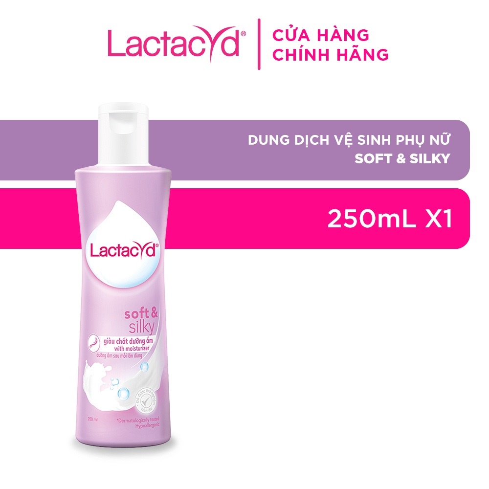 Dung dịch vệ sinh phụ nữ Lactacyd Oder Fresh - Lactacyd Pro Sensitive – Lactacyd Soft & Sliky