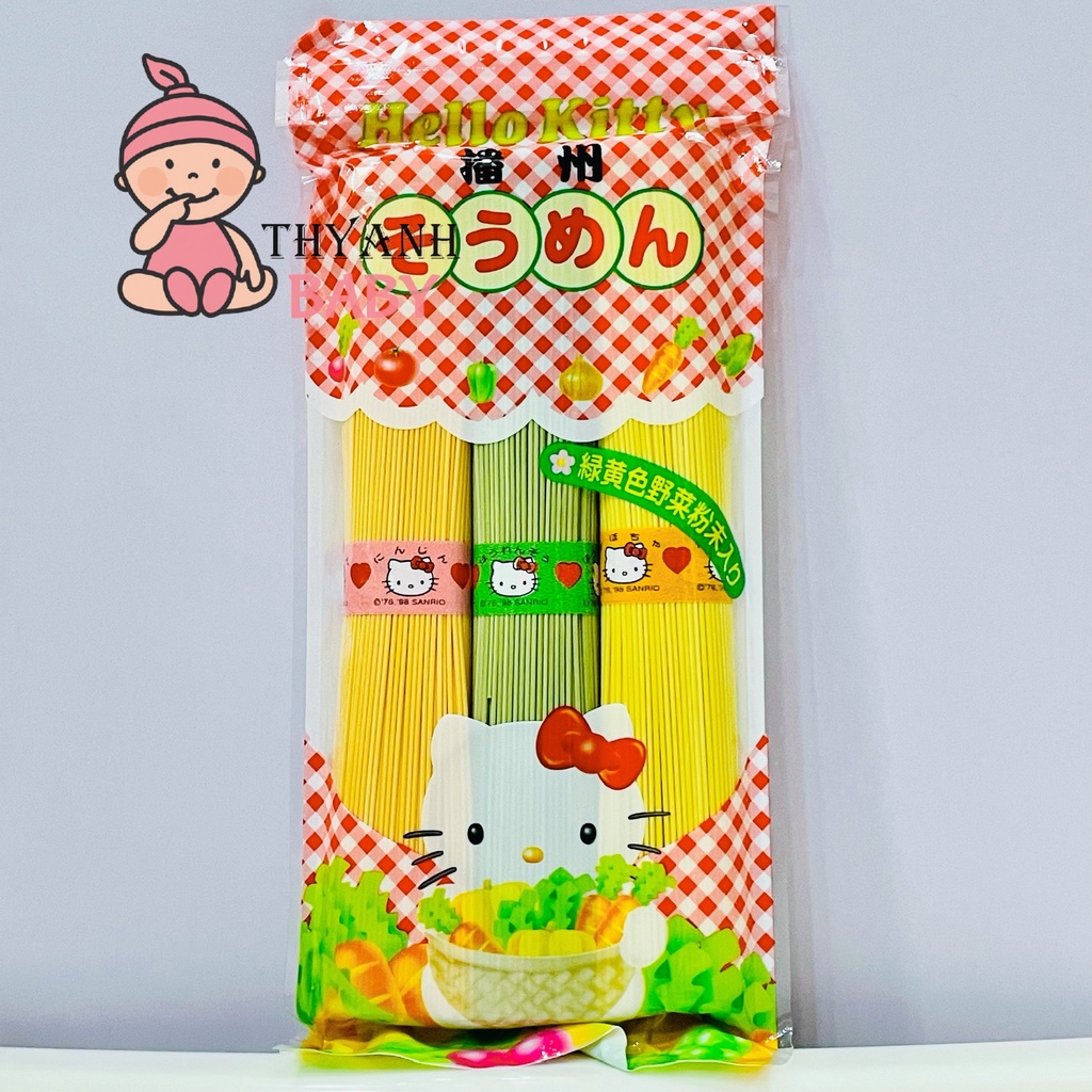 Mì Somen Rau Củ Hello Kitty 300g Nhật Bản