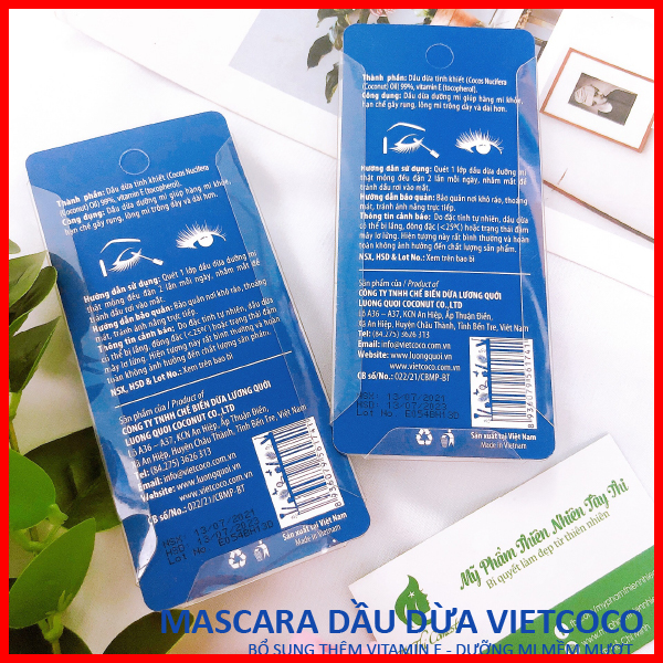 Mascara Dầu Dừa Vietcoco Dưỡng Mi
