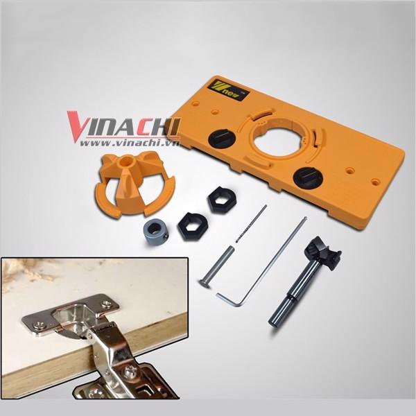 Bộ cữ khoan bản lề bật Wnew