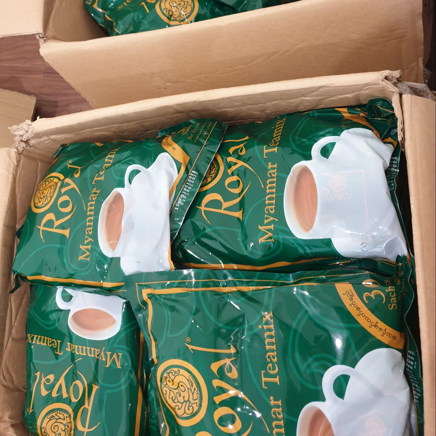 Trà Sữa Myanmar Royal Teamix (Kèm Feedback của khách)