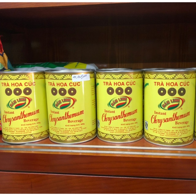 Trà hoa cúc Hán Linh 400g (loại 3 đồng tiền)