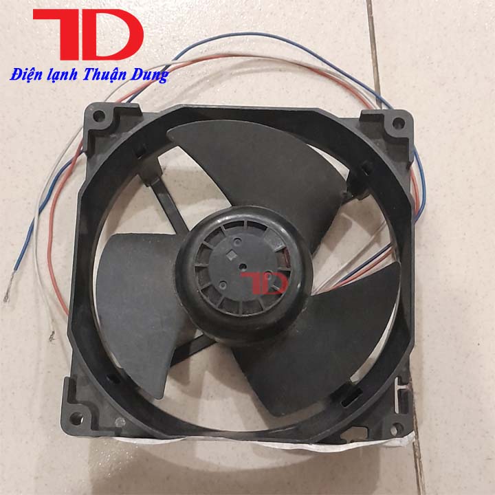 Quạt tủ lạnh Hitachi 12x12 Inverter hàng hãng 3 dây, 4 dây - Điện Lạnh Thuận Dung