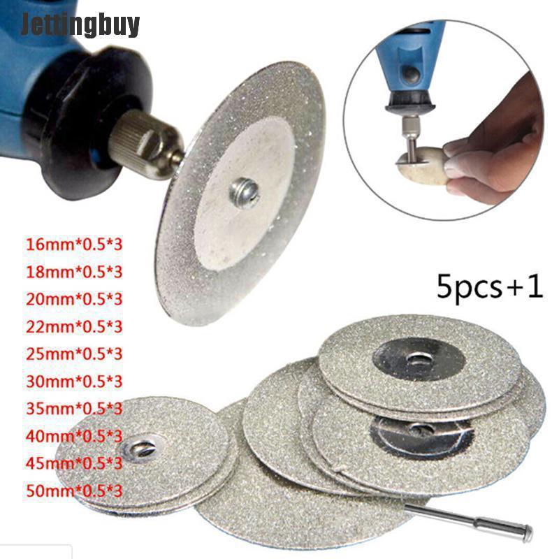 Jettingbuy Dụng Cụ Mài Bánh Xe Kim Cương Đĩa Cắt Mini Cho Rotory Phụ Kiện
