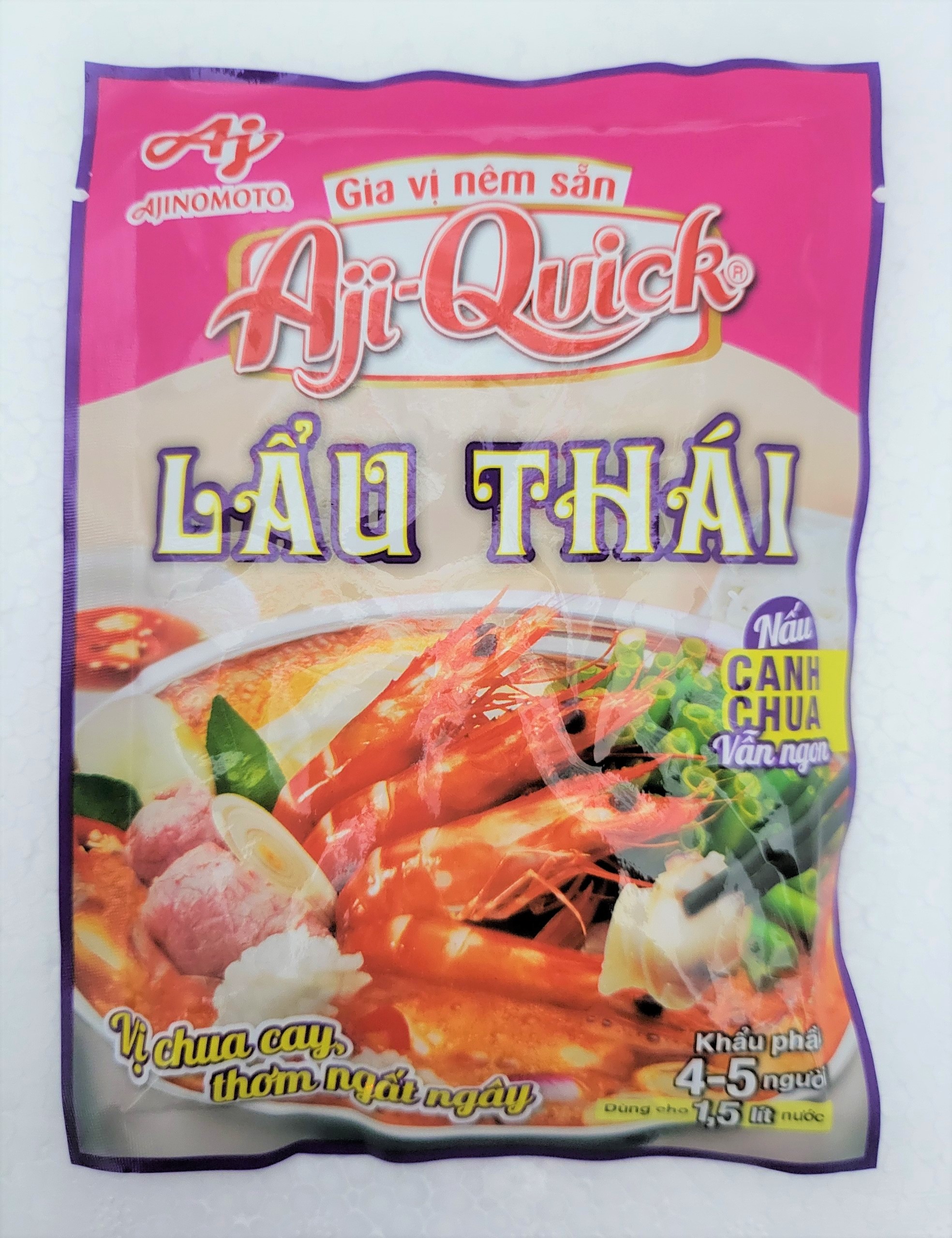 [Gói 55g – LẨU THÁI ] GIA VỊ NÊM SẴN Aji Quick [VN] AJINOMOTO Thai Hot Pot Spice