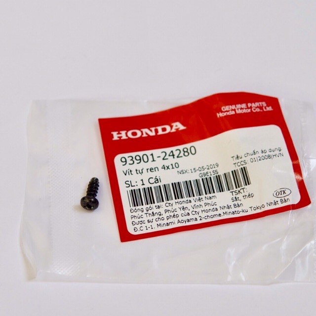 Vít bắt tấm phản quang Dream Honda (9390124310)
