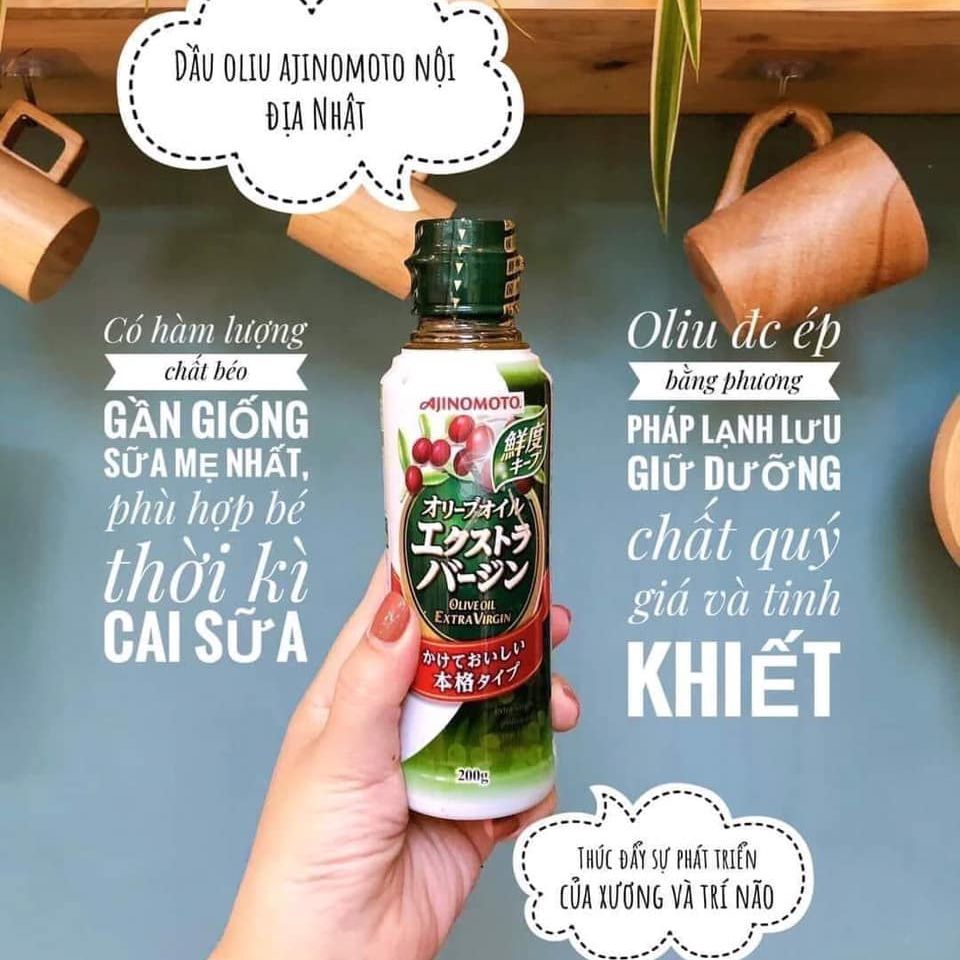 DẦU OLIVE EXTRA VIRGIN AJINOMOTO NHẬT BẢN